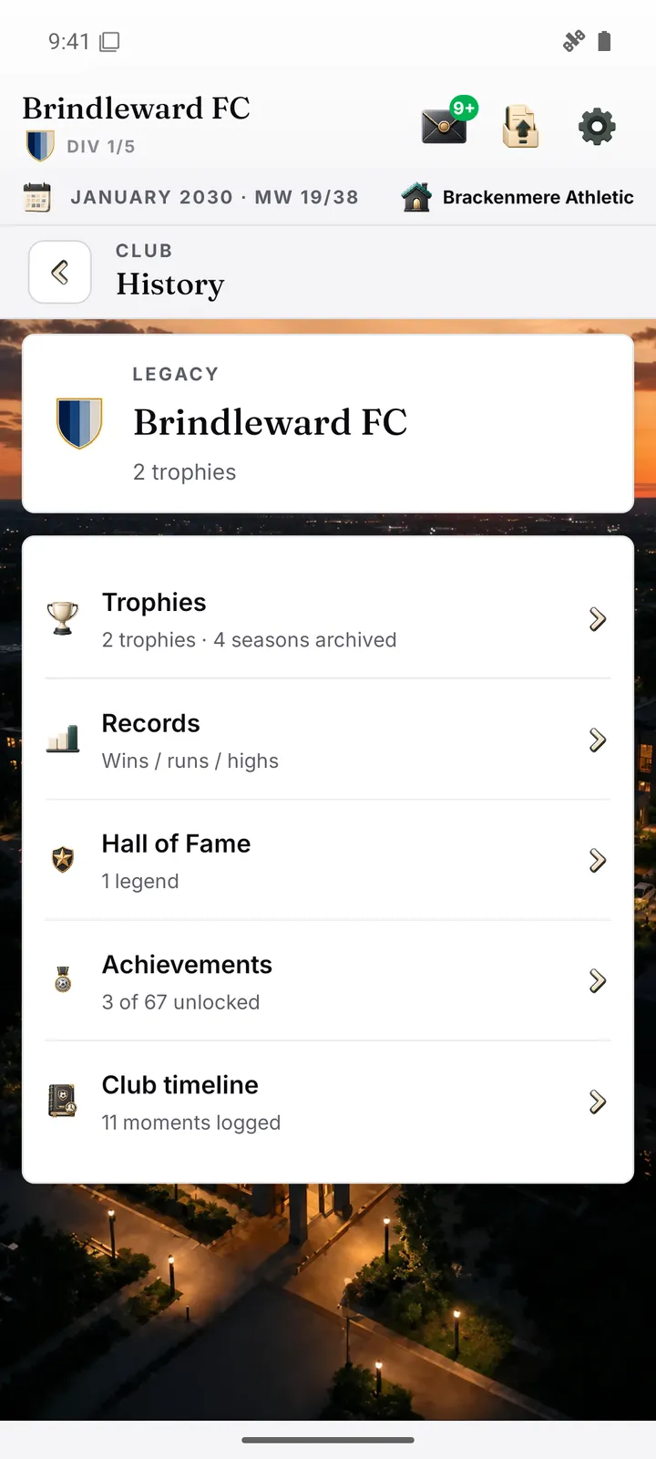 Club history