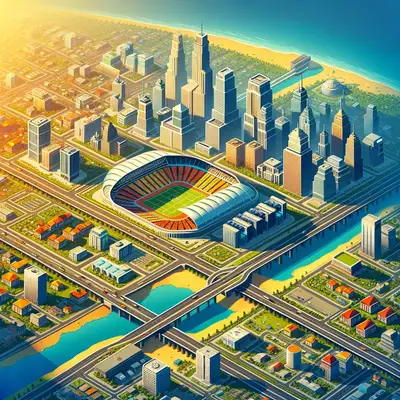 A major city